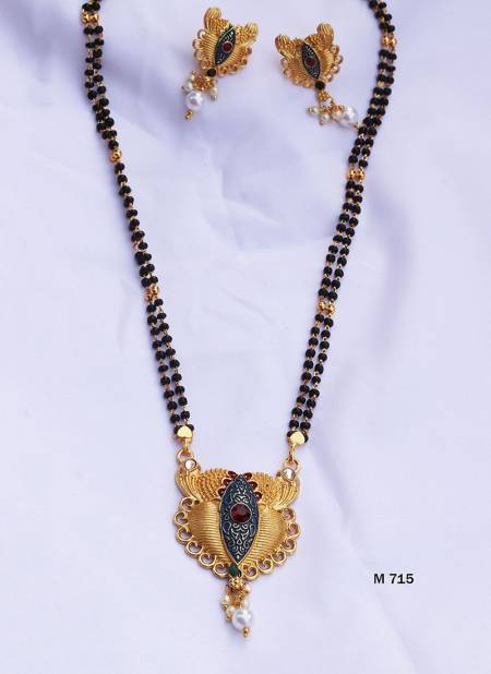 Fancy Wear Latest Long Mangalsutra Collection M 715